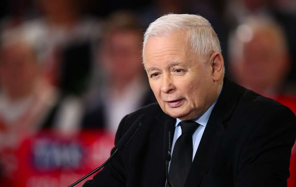 Jarosław Kaczyński / autor: PAP/Łukasz Gągulski