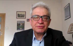 Prof. Włodzimierz Marciniak, były ambasador Polski w Rosji skrytykował w Telewizji wPolsce24 brak ewakuacji Polaków z Bliskiego Wschodu. / autor: Telewizja wPolsce24