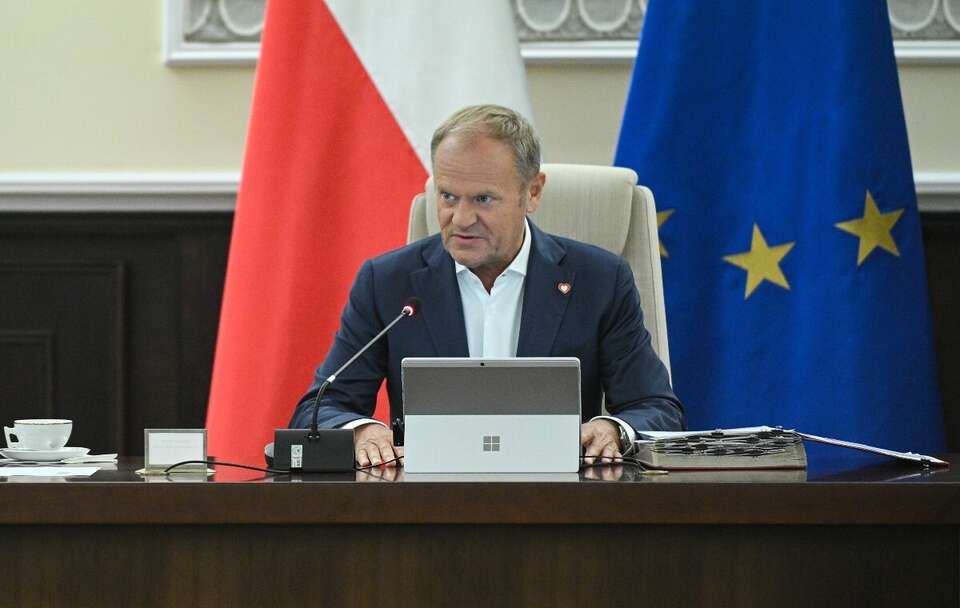 Donald Tusk / autor: PAP/Marcin Obara