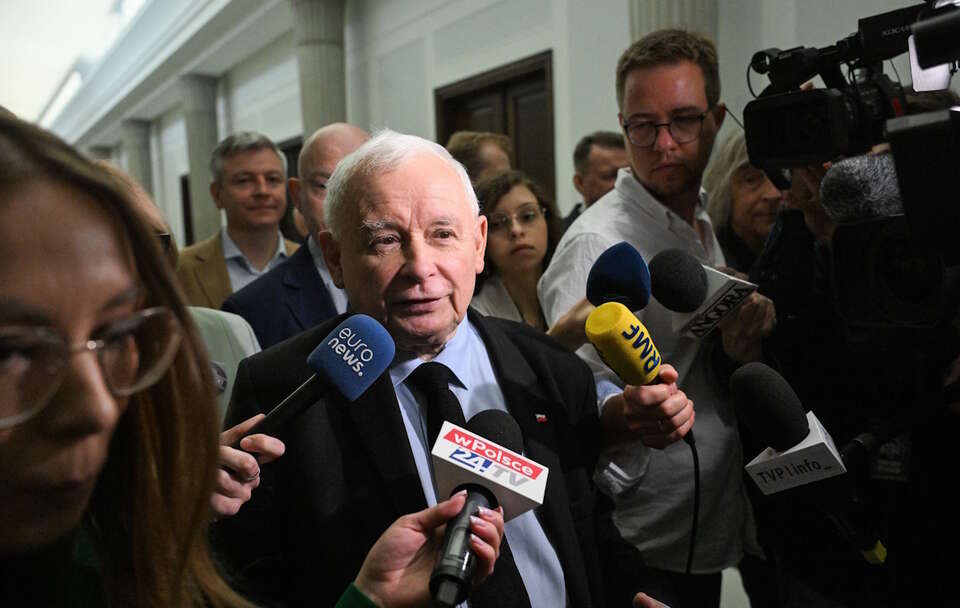 Jarosław Kaczyński / autor: PAP/Radek Pietruszka