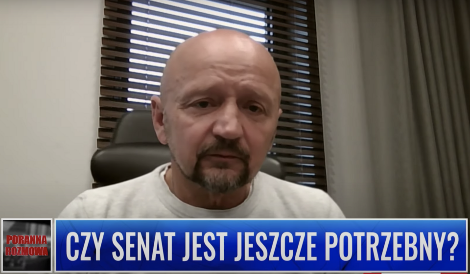 Senator Jacek Bury (Ruch Polska 2050 Szymona Hołowni) / autor: wPolsce.pl