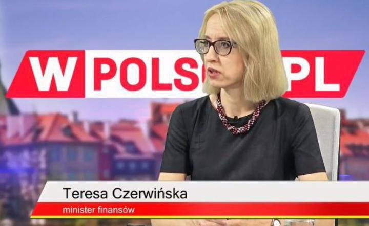Minister Teresa Czerwińska / autor: wPolsce.pl