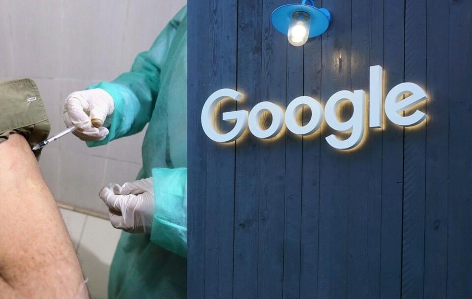 Google zwolni pracowników, którzy nie są zaszczepieni / autor: PAP/EPA/ARSHAD ARBAB; Fratria 