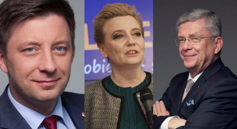 Michał Dworczyk, Hanna Zdanowska, Stanisław Karczewski / autor: fratria