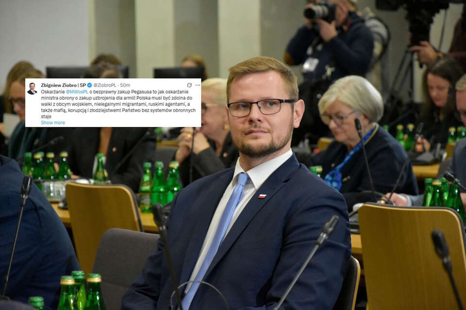 Michał Woś / autor: Fratria, X/Zbigniew Ziobro, screen
