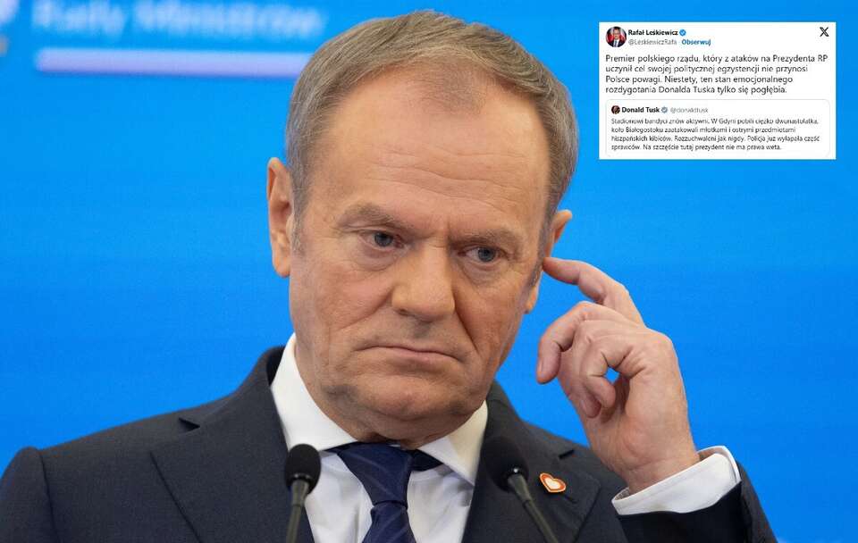 Donald Tusk / autor: Fratria/X