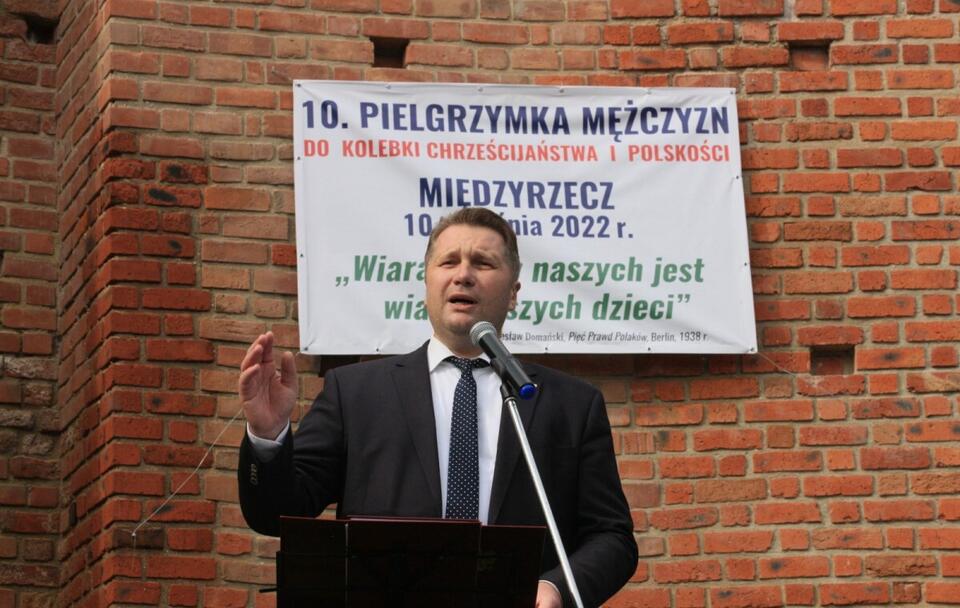 Minister Przemysław Czarnek  / autor: PAP/Lech Muszyński