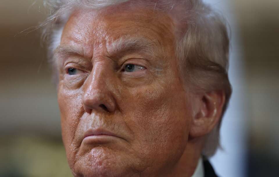 Donald Trump / autor: PAP/EPA/NEIL HALL / POOL