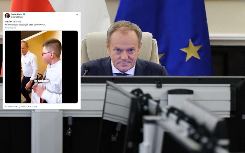 Premier Donald Tusk / autor: PAP/Paweł Supernak