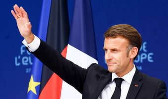 Macron roi o francusko-niemieckiej unii w Europie