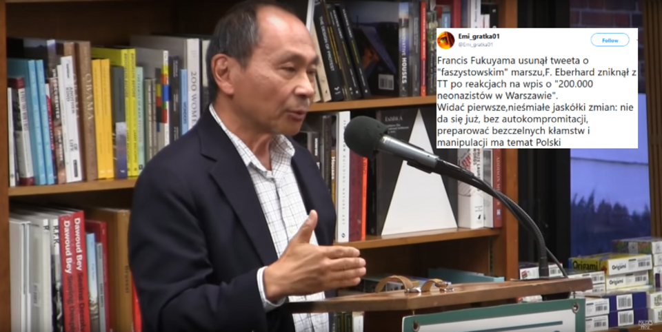 Francis Fukuyama / autor: youtube.com/Politics and Prose/Fratria