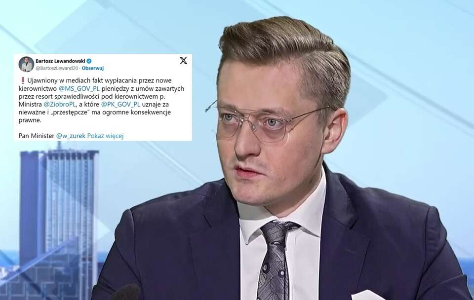 Mec. Lewandowski: Ziobro powinien mieć status pokrzywdzonego