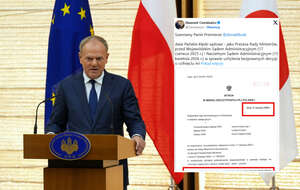 Donald Tusk / autor: PAP/EPA/X