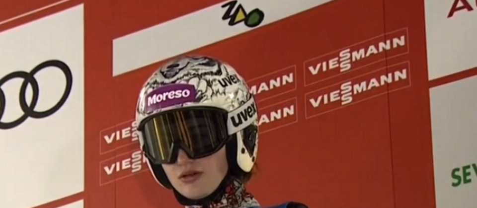 Kinga Rajda / autor: youtube Ski Jump Polska