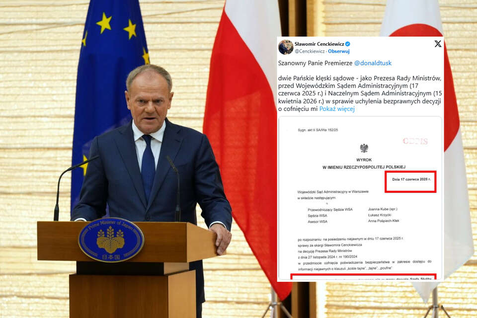 Cenckiewicz wzywa Tuska do uregulowania zobowiązania