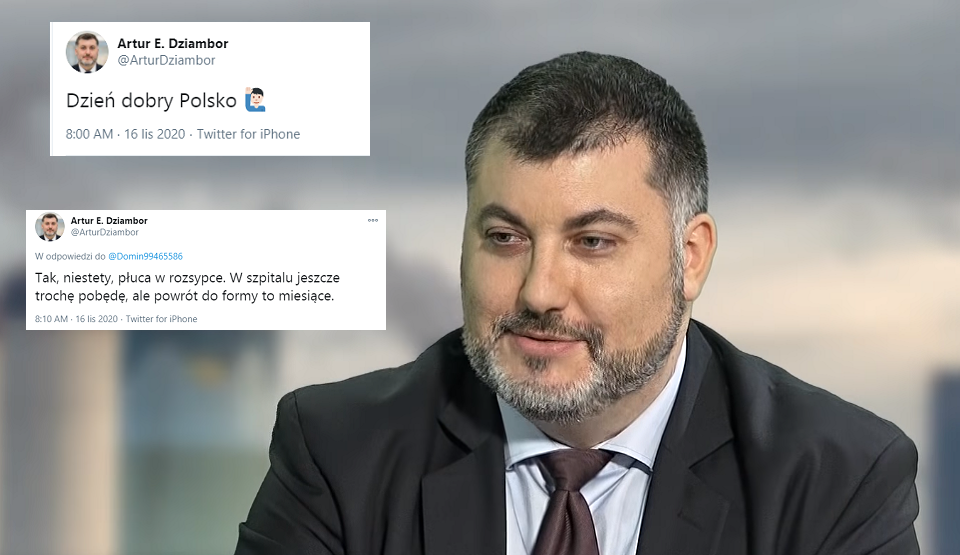 Poseł Konfederacji Artur Dziambor / autor: Telewizja wPolsce.pl; Twitter