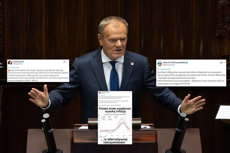 Donald Tusk / autor: Fratria/X