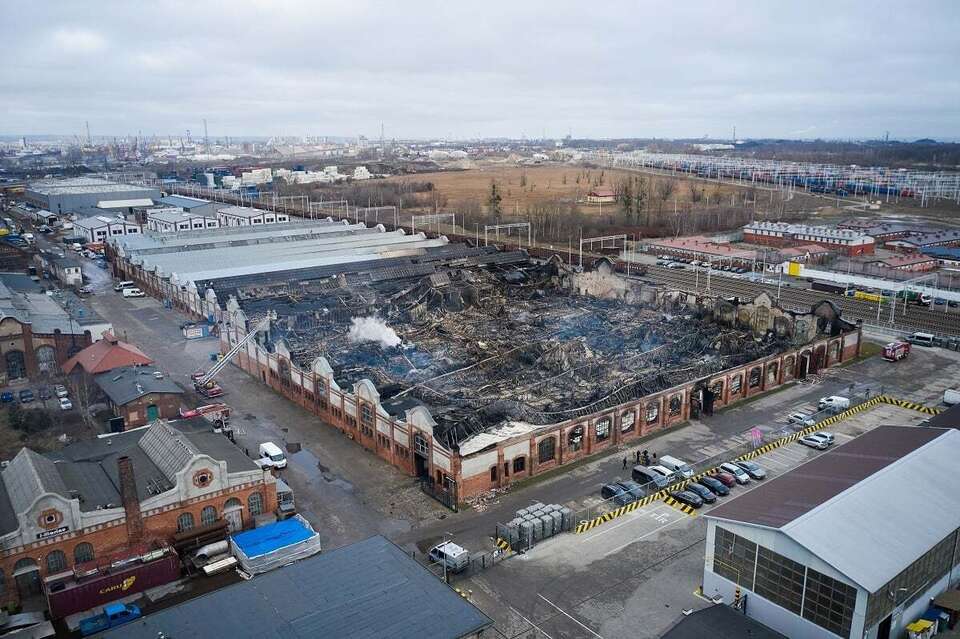 Fabryka narkotyków?Nowe informacje ws. pożaru gdańskiej hali