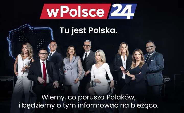 Telewizja wPolsce24 rozpoczęła nadawanie / autor: Fratria