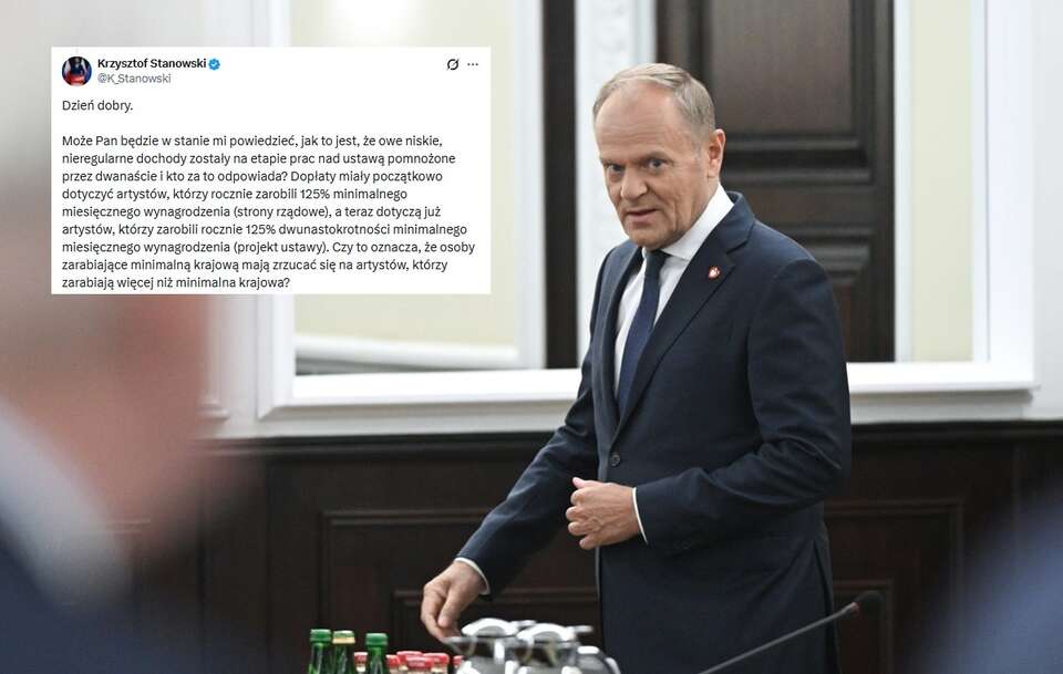 Tusk zapowiada dopłaty dla artystów / autor: PAP/Radek Pietruszka