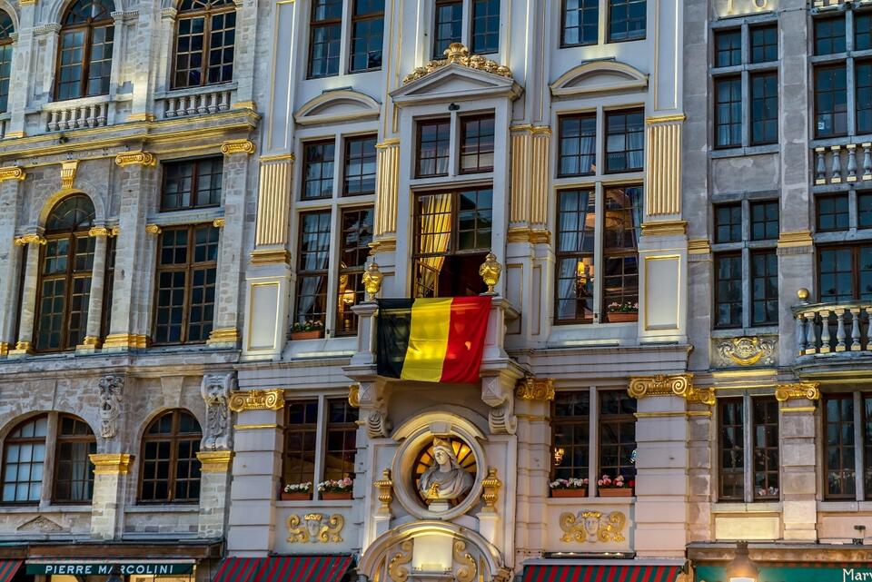 Flaga Belgii / autor: Fratria