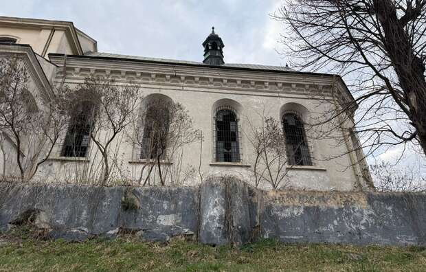 Kościół św. Marii Magdaleny, gdzie wybite zostały okna / autor: Vatican Media 