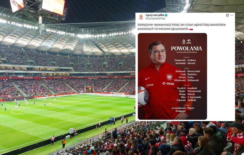 Jan Urban ogłosił powołania na baraże / autor: Fratria