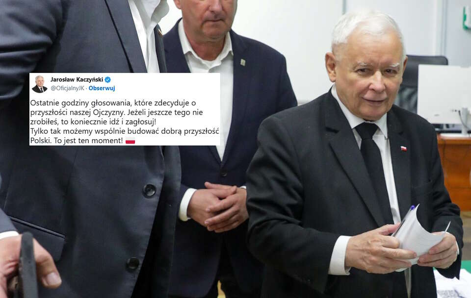 Jarosław Kaczyński / autor: PAP/Tomasz Gzell/X