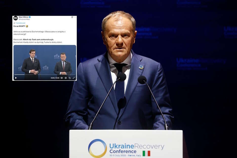 Donald Tusk / autor: PAP-EPA/X-Max Hübner, screen