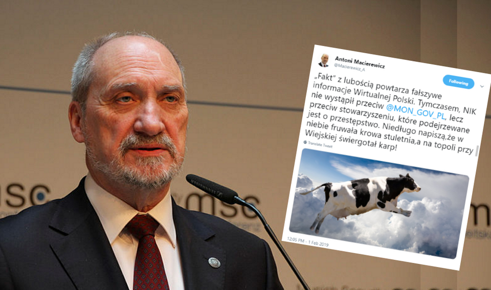 Antoni Macierewicz / autor: Fratria/TT