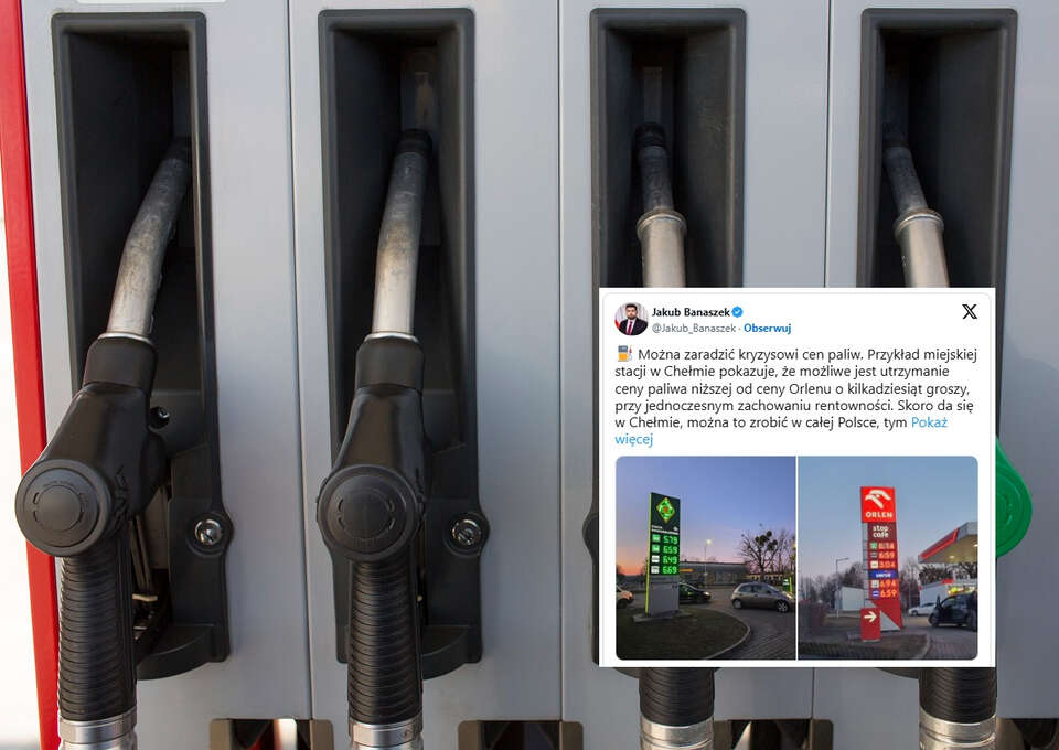 Wojna na Bliskich Wschodzie choć daleko od Polski, to realnie wpływa na sytuację kierowców w kraju, którzy muszą głębiej sięgnąć do kieszeni tankując swoje auta na stacjach benzynowych. / autor: Fratria/X