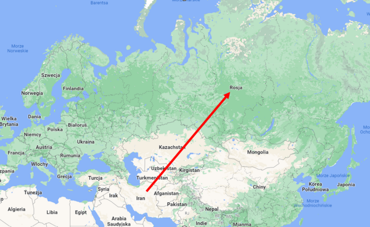 mapa  / autor: Screen z Google Maps