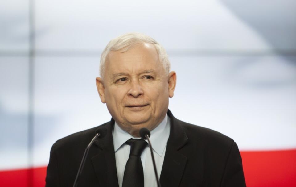 Jarosław Kaczyński, prezes PiS / autor: Fratria