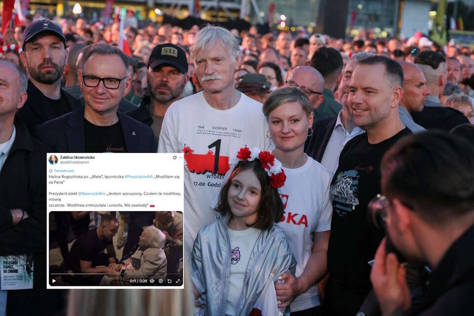 Wzruszający moment! Prezydent elekt blisko Powstańców