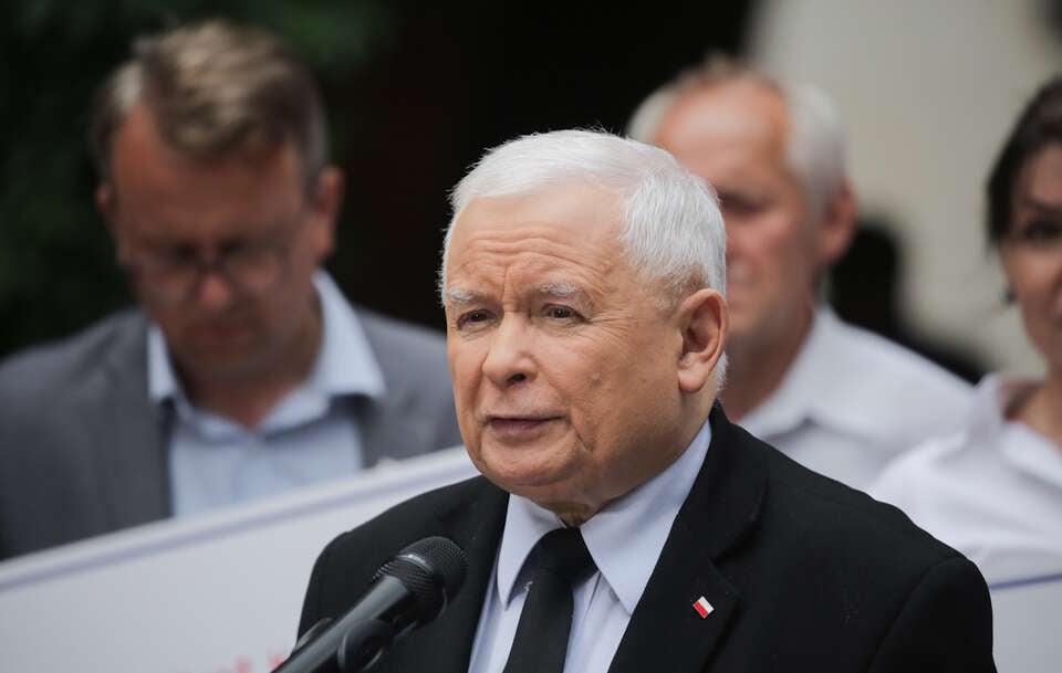 Prezes PiS Jarosław Kaczyński / autor: PAP/Tomasz Waszczuk