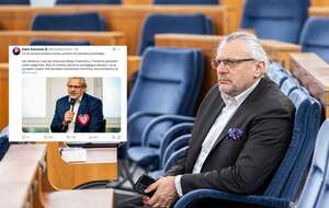 Tomasz Lenz w senacie / autor: tomaszlenz.pl