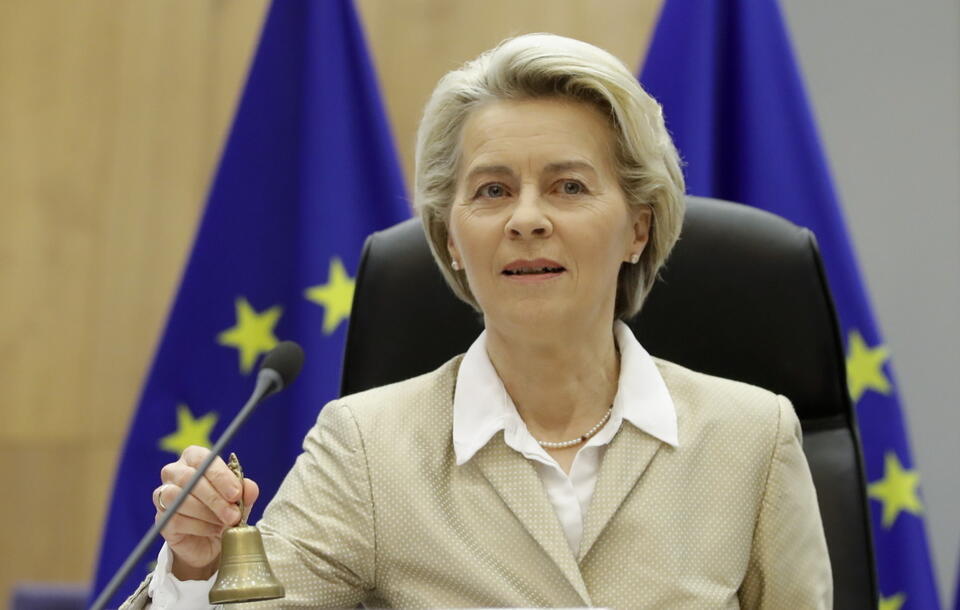 Ursula von der Leyen  / autor: PAP/EPA