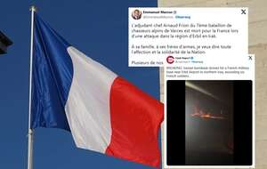 Francuska flaga, zdjęcie ilustracyjne / autor: Fratria/X