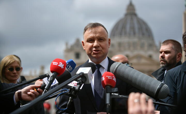 Prezydent RP Andrzej Duda / autor: PAP/Marcin Obara