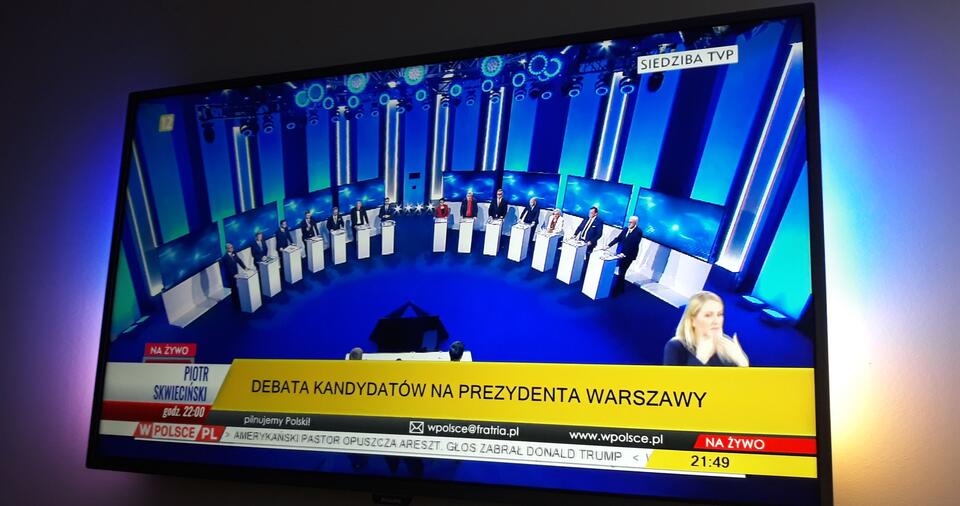 Debatę transmitowała telewizja wPolsce.pl / autor: wPolityce.pl