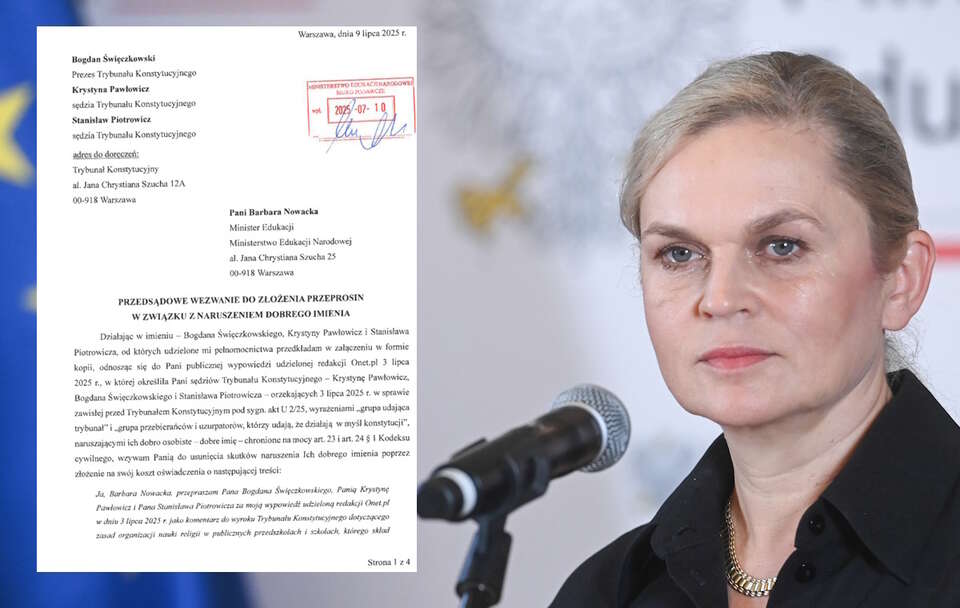 Barbara Nowacka / autor: PAP/Piotr Nowak/trybunal.gov.pl
