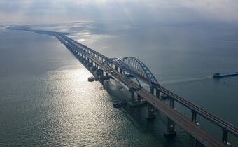 Sekretarz RB Ukrainy: Planujemy atak na most z Rosji na Krym