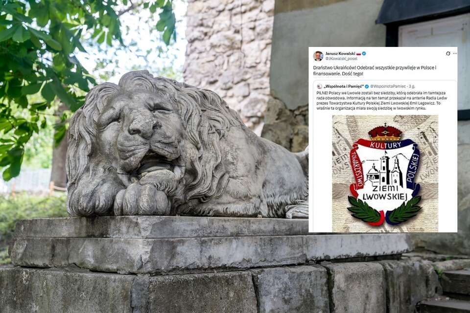 "Draństwo Ukraińców!". Kowalskiego oburzyły wieści ze Lwowa