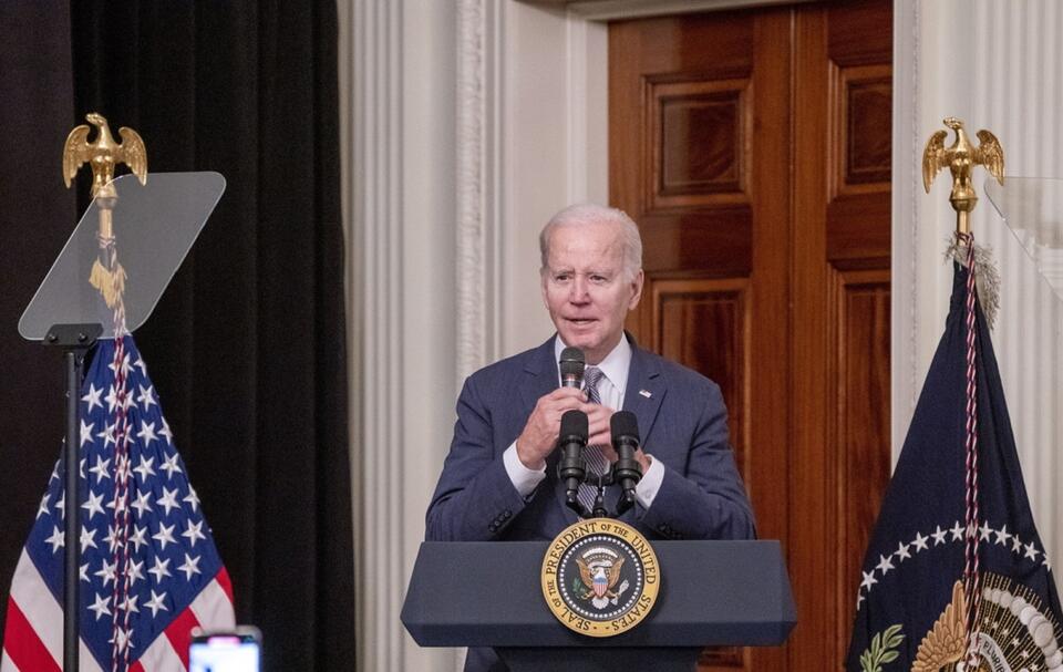 Prezydent USA Joe Biden / autor: PAP/EPA/SHAWN THEW
