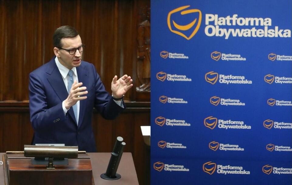Premier o partii Tuska: "PO równa się dzisiejsza inflacja" / autor: PAP/Tomasz Gzell; Fratria 