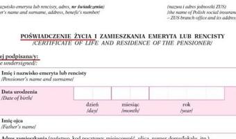 Okrutny formularz ZUS: Pytają emerytów czy ci jeszcze żyją