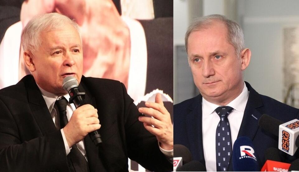 Jarosław Kaczyński i Sławomir Neumann / autor: Fratria