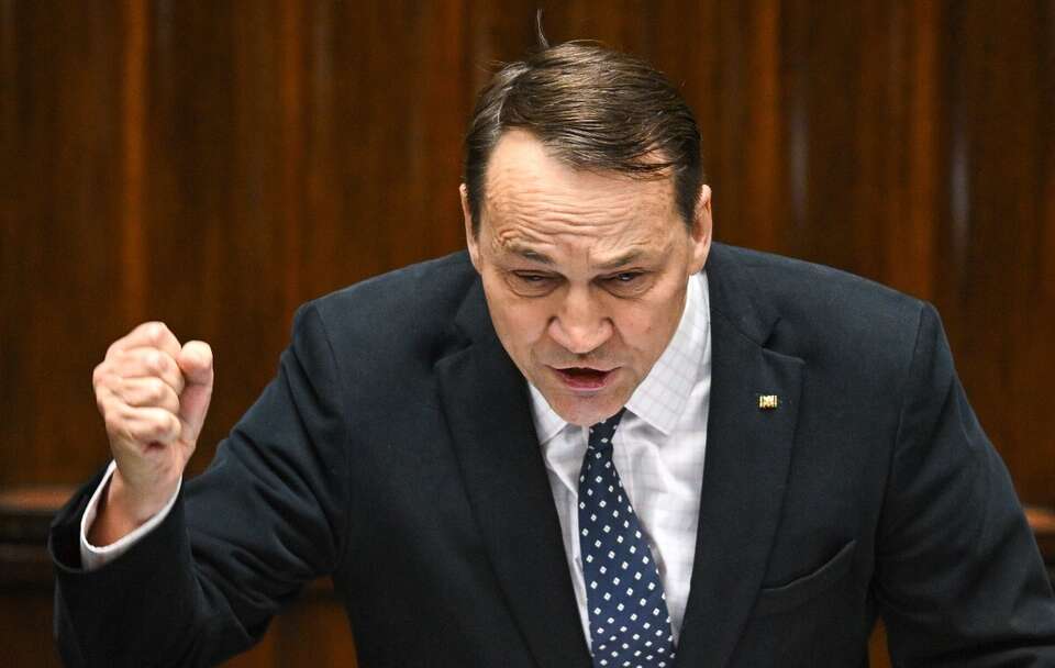 Radosław Sikorski w Sejmie / autor: PAP/Radek Pietruszka