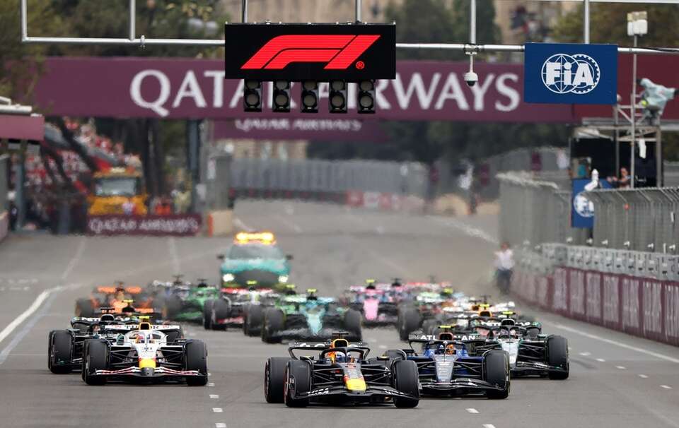Max Verstappen w Baku / autor:  EPA/ALI HAIDER Dostawca: PAP/EPA.