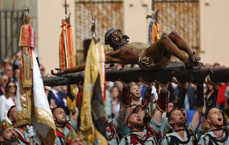 Hiszpańscy legioniści oddali hołd Chrystusowi!